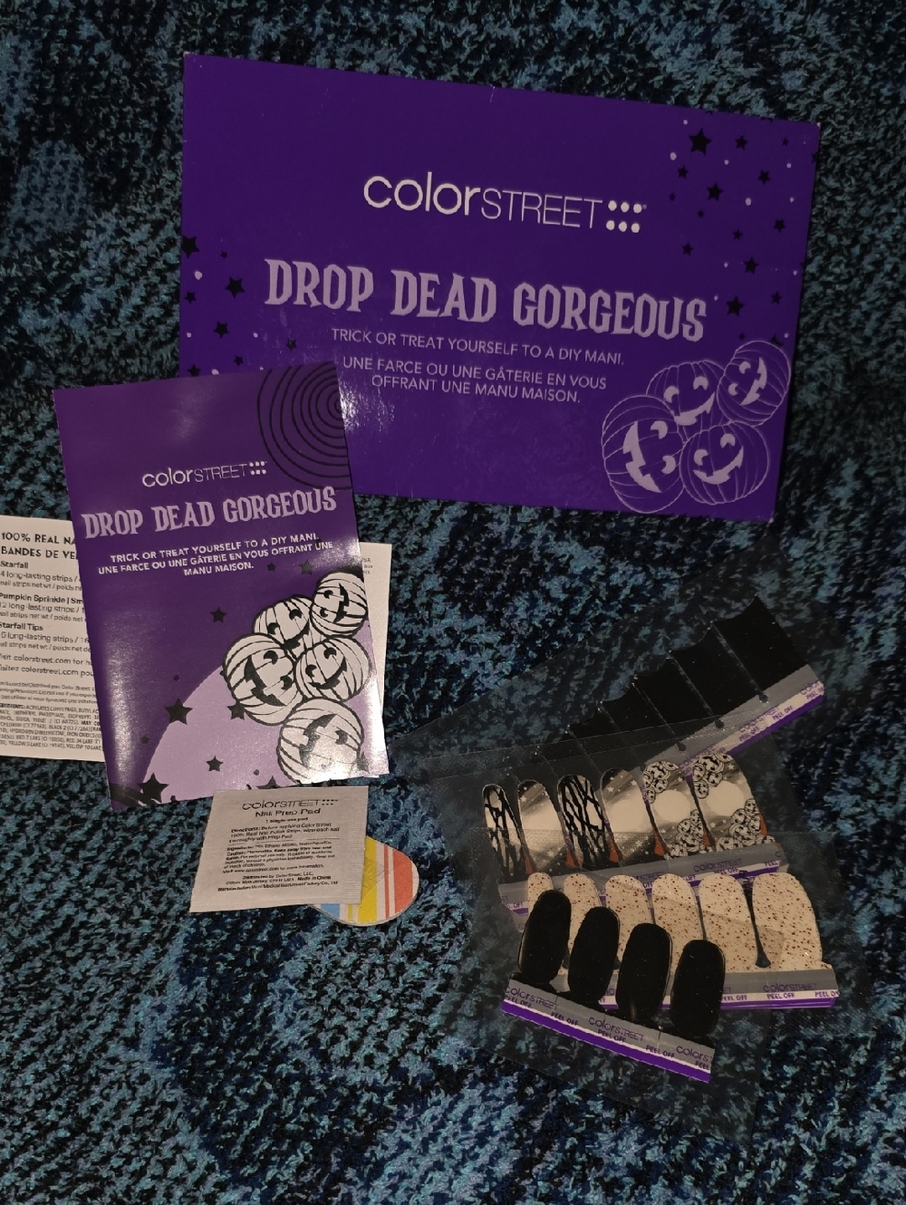 Color Street Drop Dead Gorgeous Nail Strips - DIY Mani Kit